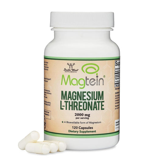 Magtein Magnesium L-Threonate bottle with label