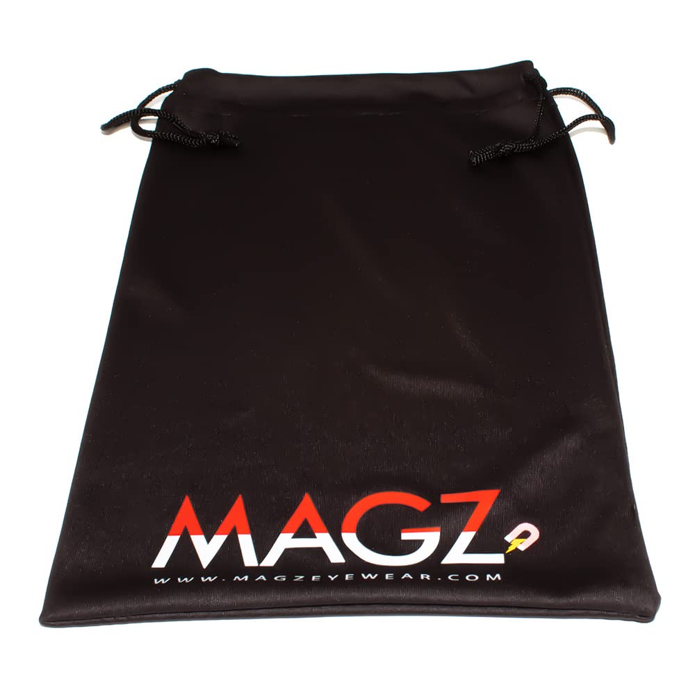 Drawstring closure on Magz case