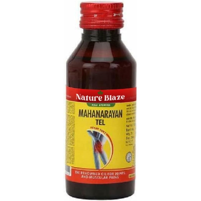 Packaging label of Mahanarayan Taila