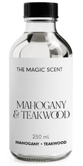 The Magic Scent Mahogany & Teakwood Diffuser Oil bottle, 8.5 fl oz / 250 mL