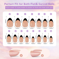 Maigitur soak-off acrylic nails offer easy removal without heavy prep.