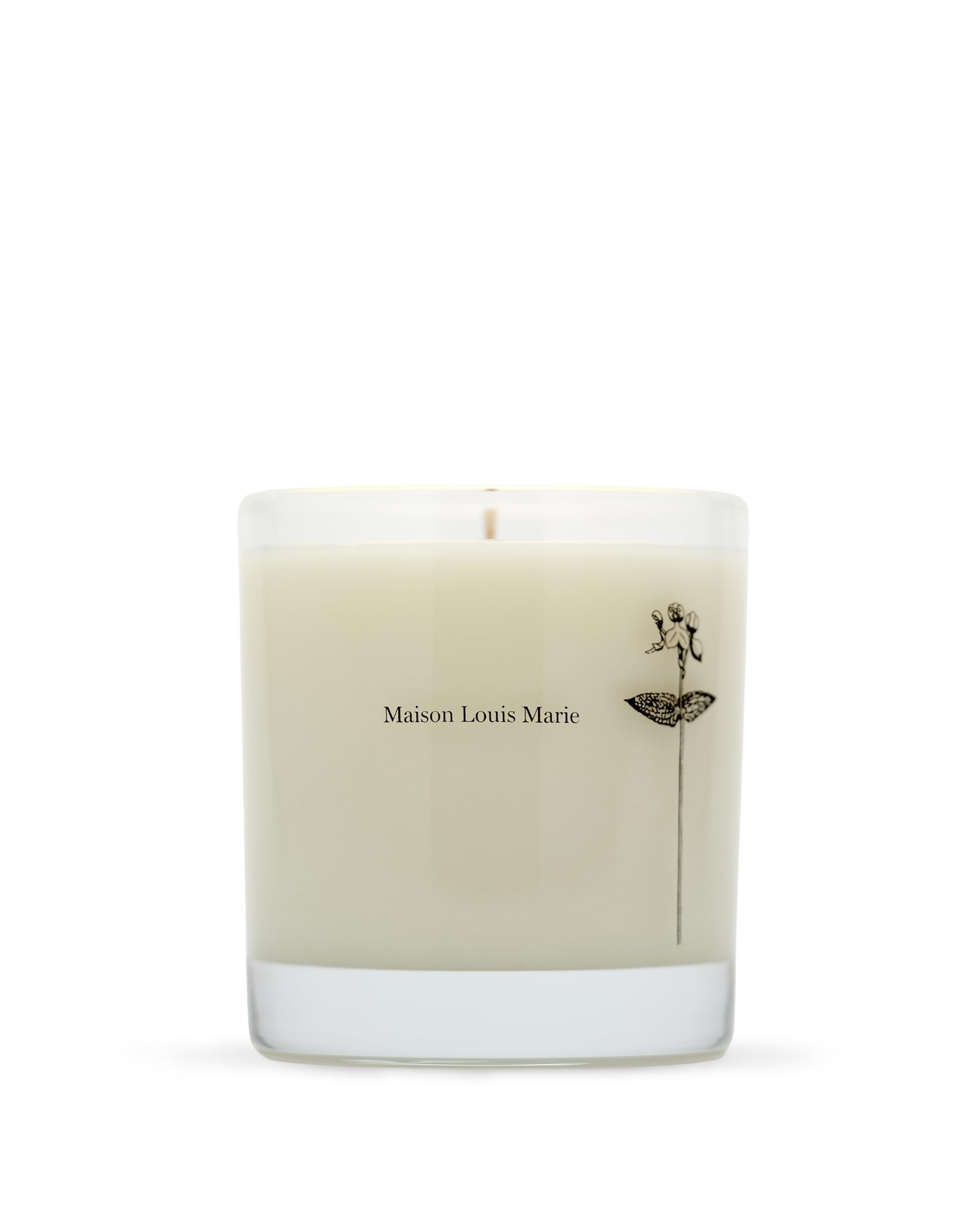 Front view of Maison Louis Marie Antidris Jasmine candle 8.5 oz / 240 g