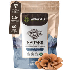 Organic Maitake Mushroom Powder 100g packaging