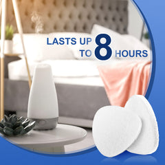 Quality microfiber pads for long-lasting essential oil diffusion