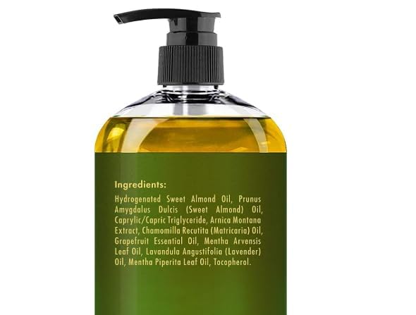 Two 8 oz bottles in Majestic Pure Arnica massage oil pack