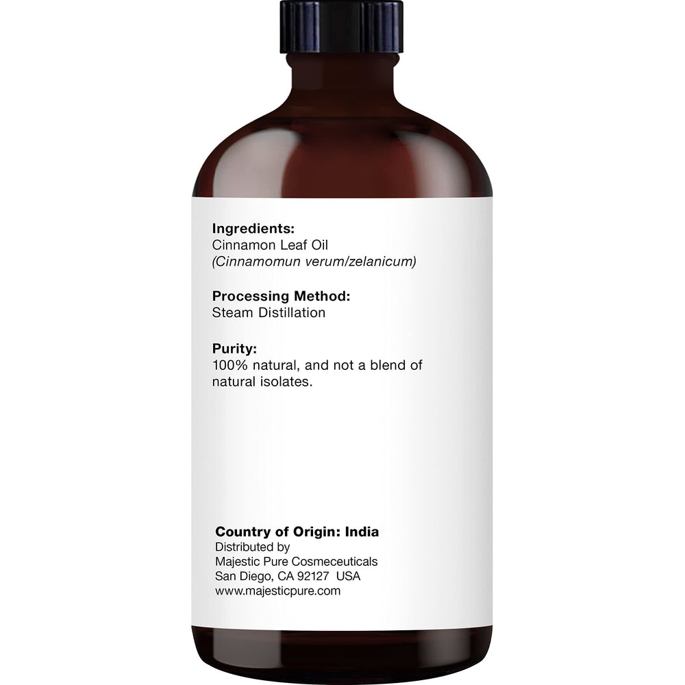 Lab-tested cinnamon leaf oil with quality guarantee