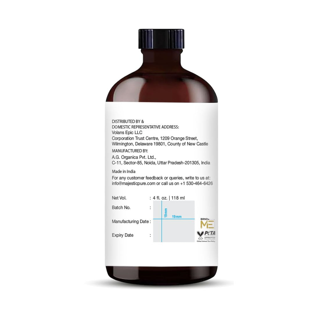 Premium grade, 100% pure and natural eucalyptus essential oil by Majestic Pure