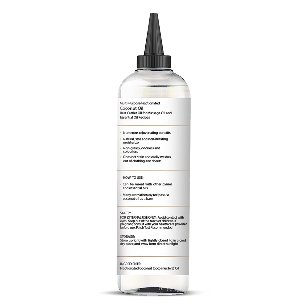 Ingredients and purity of Majestic Pure fractionated coconut oil