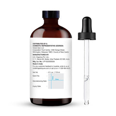 Grapefruit essential oil bottle label details