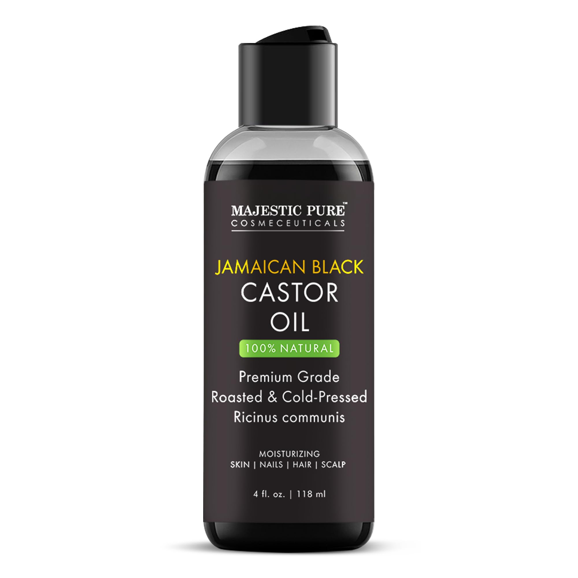 Majestic Pure Jamaican Black Castor Oil 4oz bottle
