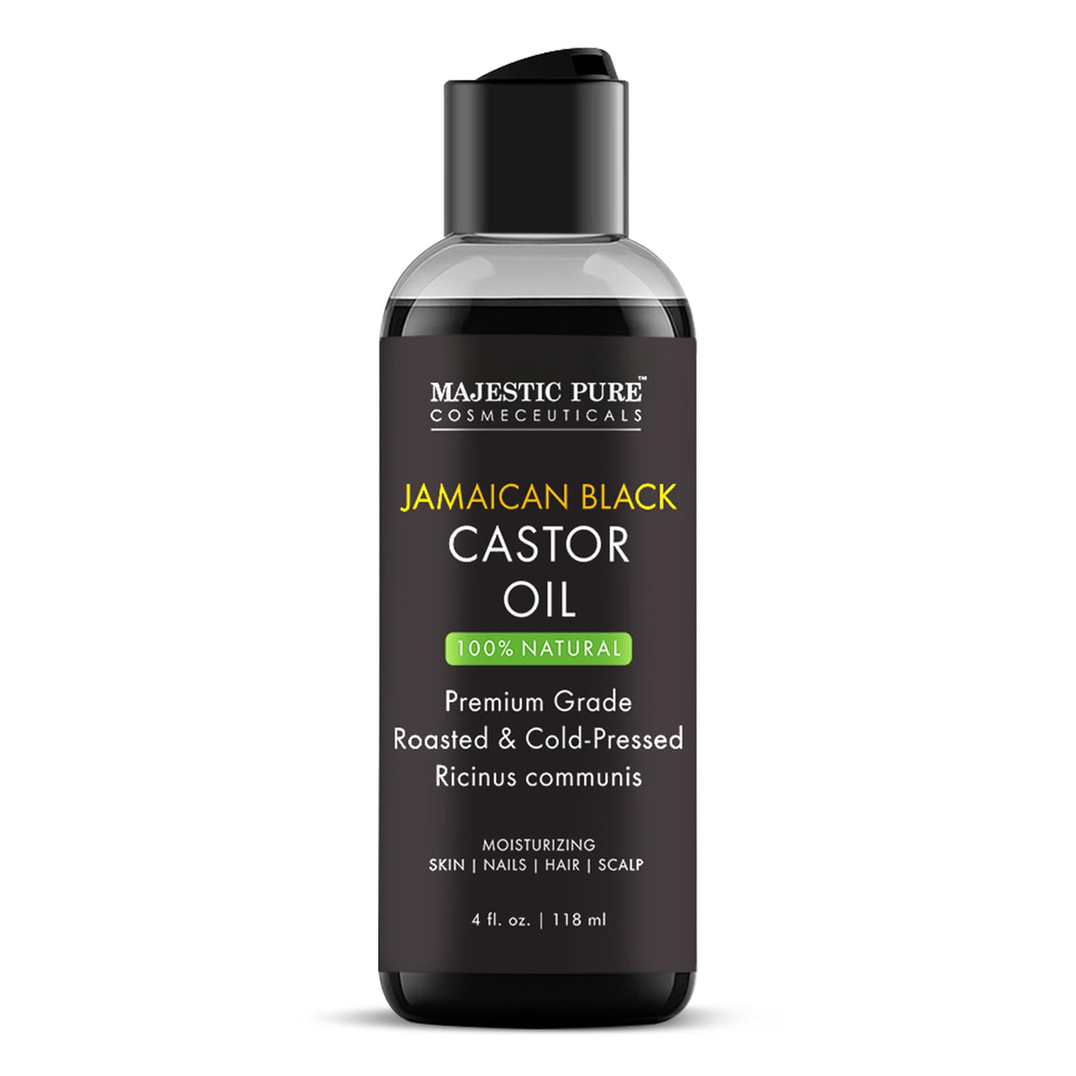 Majestic Pure Jamaican Black Castor Oil 4oz bottle