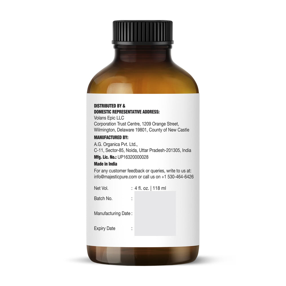 Amber glass bottle of lavender oil with dropper (4 oz) pack of 2