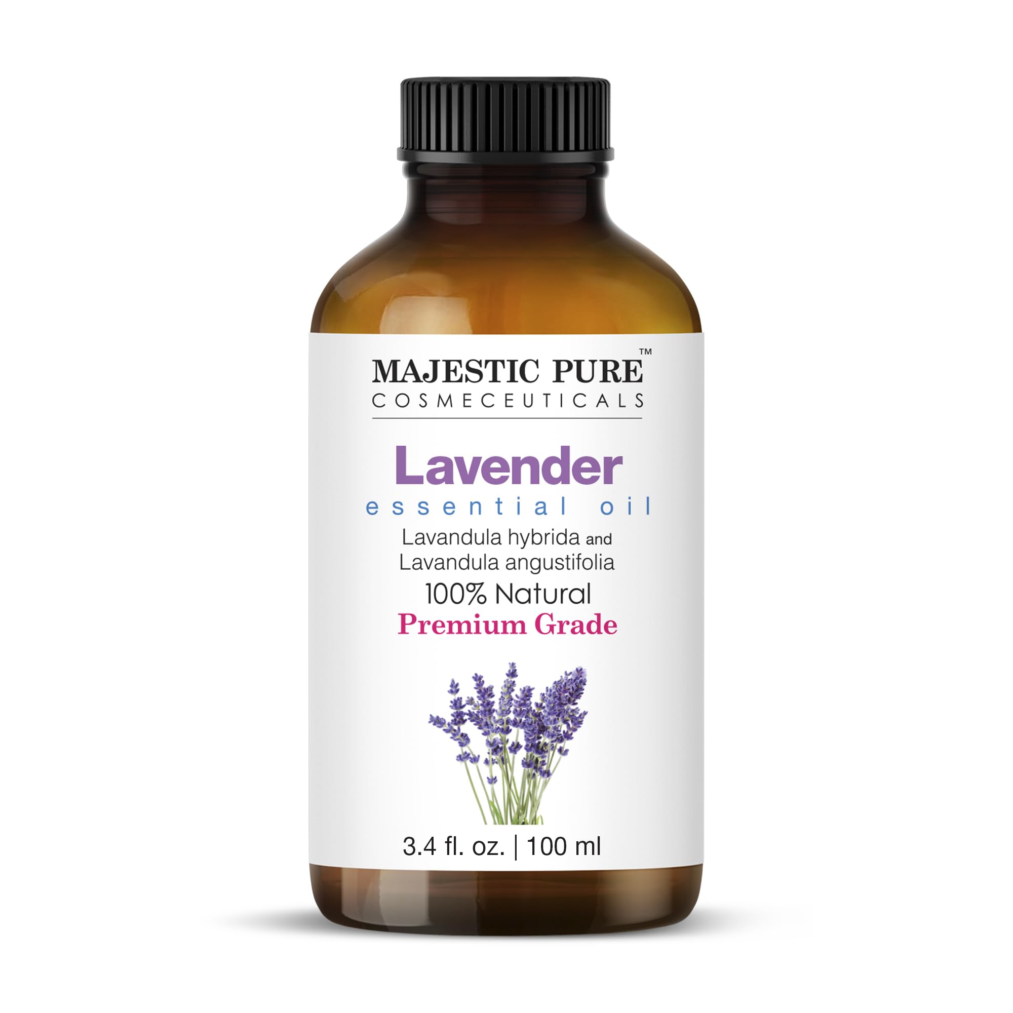 Lab-tested lavender oil, 100% pure and natural