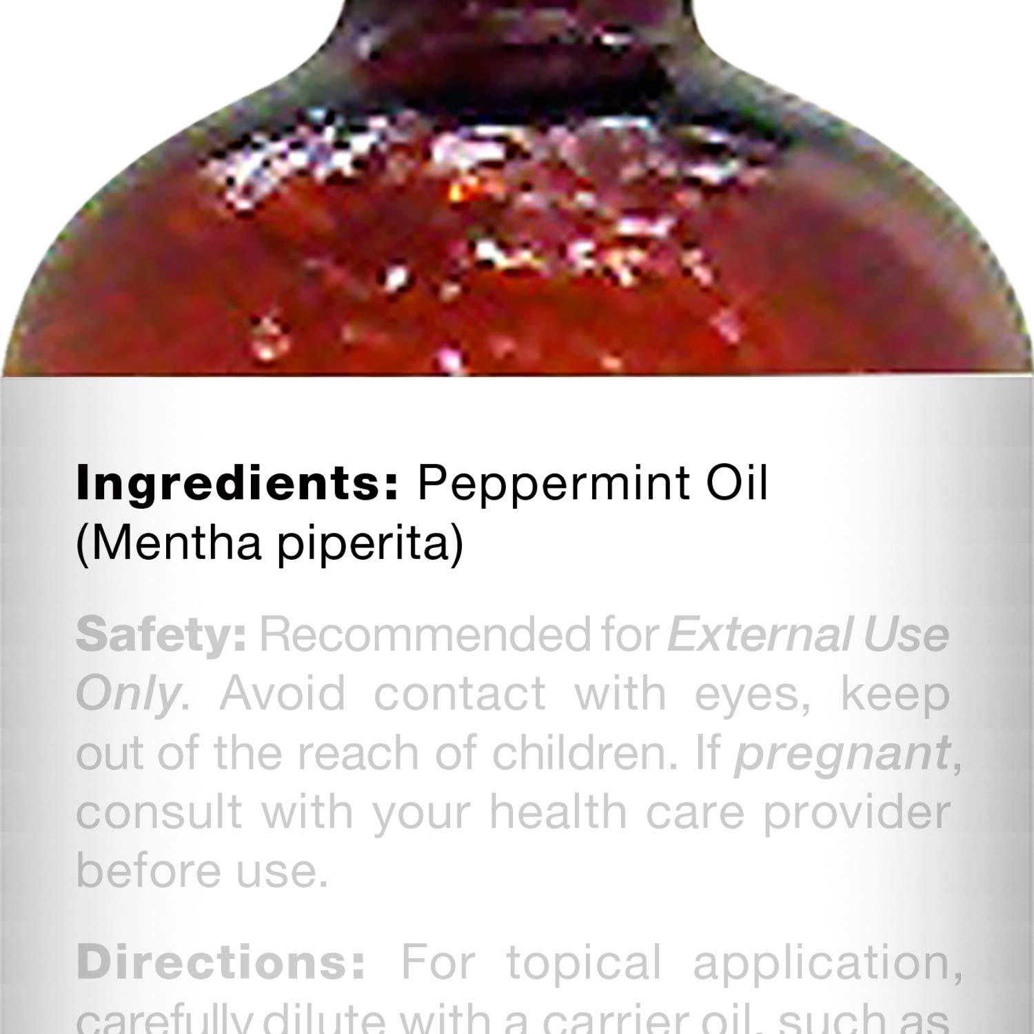 Peppermint essential oil ideal for diffuser and aromatherapy