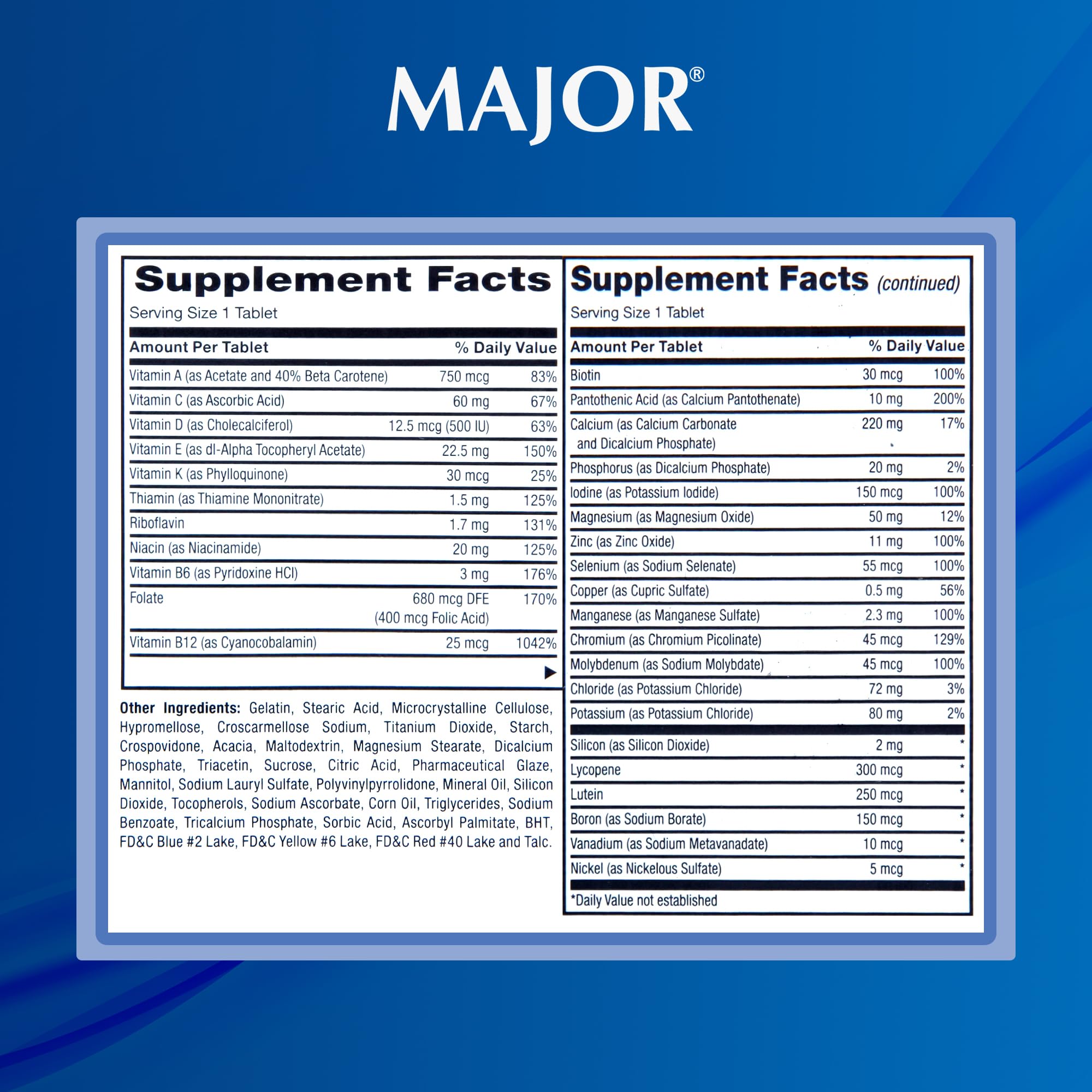 Graphic illustrating immunity, energy and vision benefits for seniors
