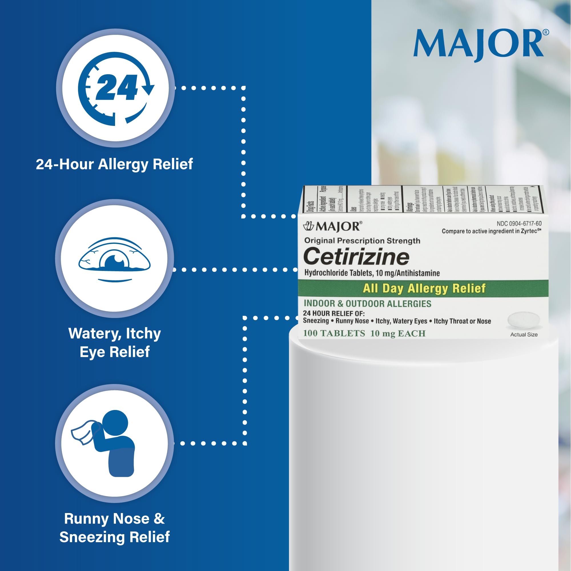 MAJOR dosing instructions on packaging for adults and children.