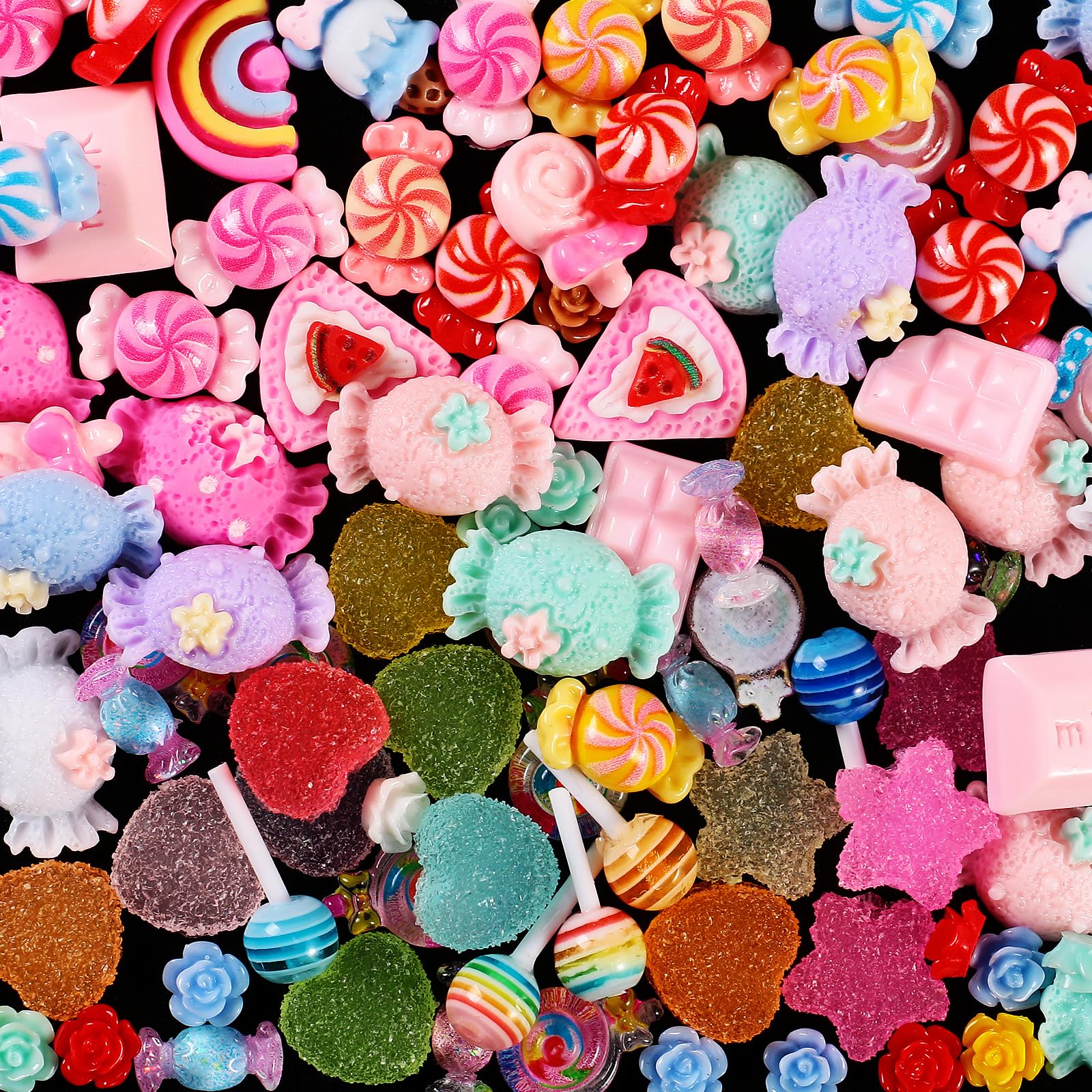 Major Dijit 3D nail charms stars for sparkling nail art details
