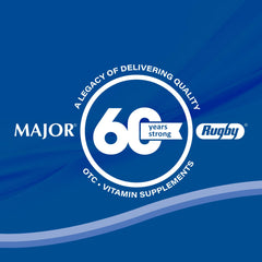 MAJOR Docusate Sodium 250 mg softgels four-pack branding emphasizes trusted OTC option