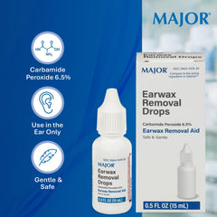 MAJOR Earwax Drops pack of 2 for convenient supply