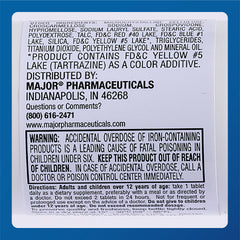Group shot of Major Ferosul iron supplement packaging