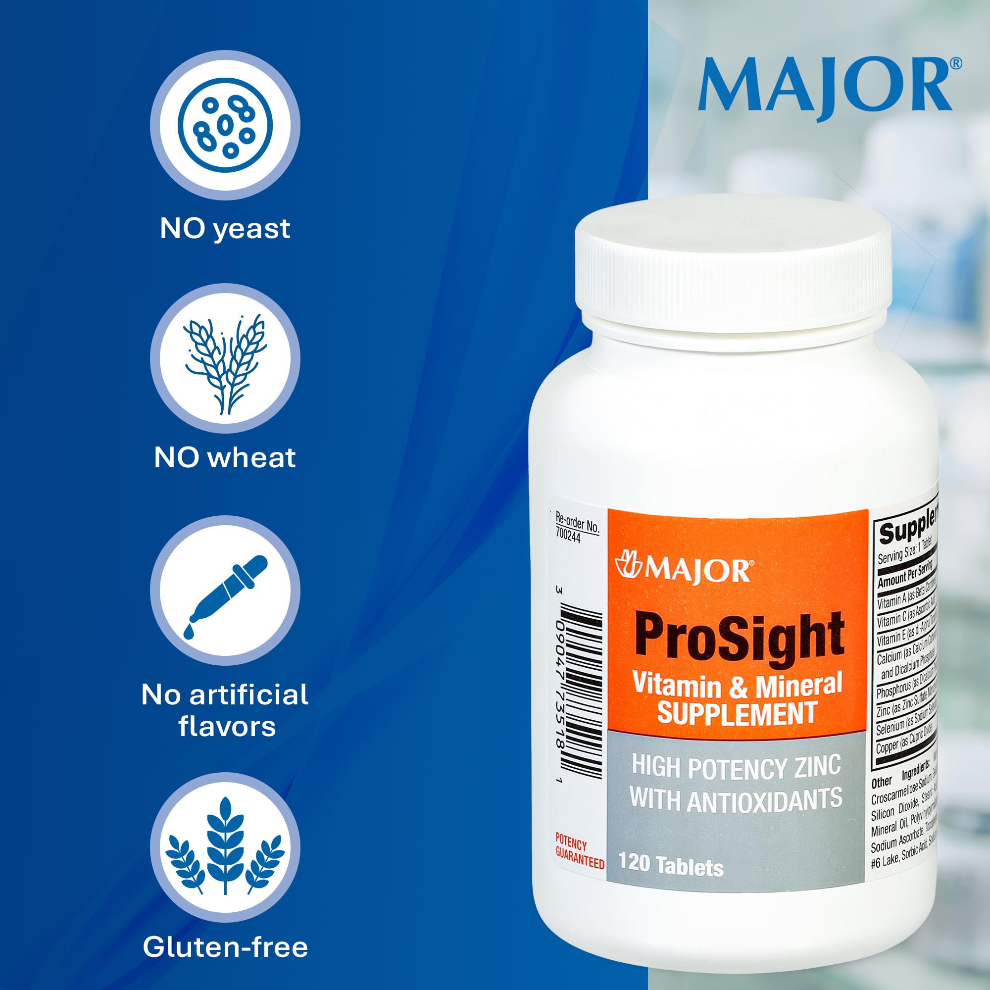 ProSight 120-tablet bottle on white background