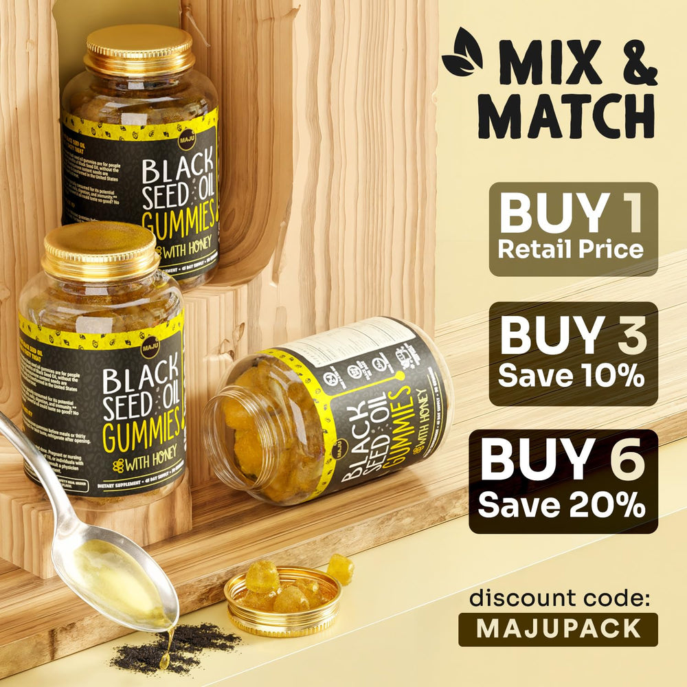 Try it and see guarantee badge with MAJU gummies