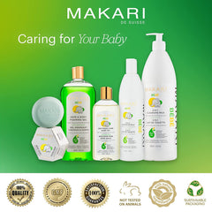 Makari Baby Soap packaging design