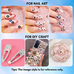 Makartt blue rhinestones gift-pack is a stylish present for crafters