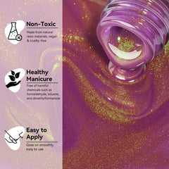 Makartt cat eye gel polish delivers extended wear and shine