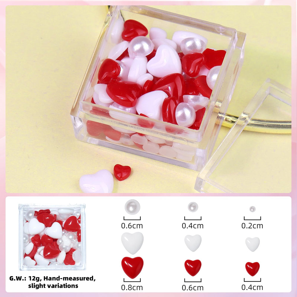 Makartt 0-6 mm nail pearls for bold accents
