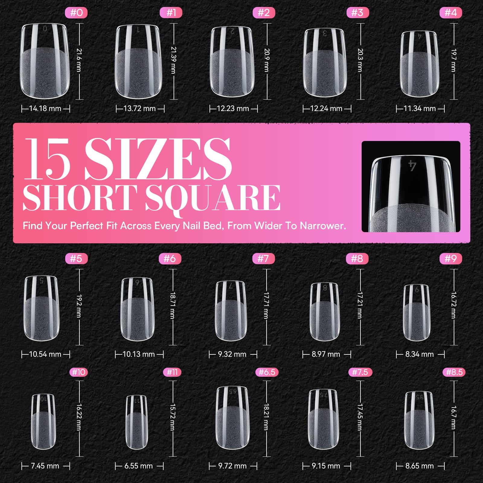 Makartt odorless formula ensures safe DIY nail extensions at home or in salon.