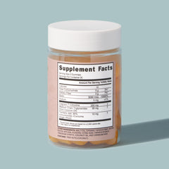 Close-up of Cognizin Citicoline and Biotin gummies