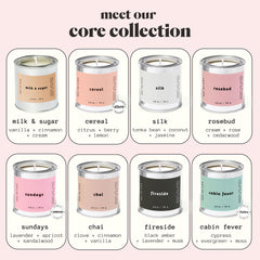 Cruelty-free and recyclable packaging for MALA candle