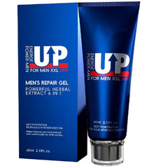 Product shot of Male Enhancement Cream for Men bottle and packaging