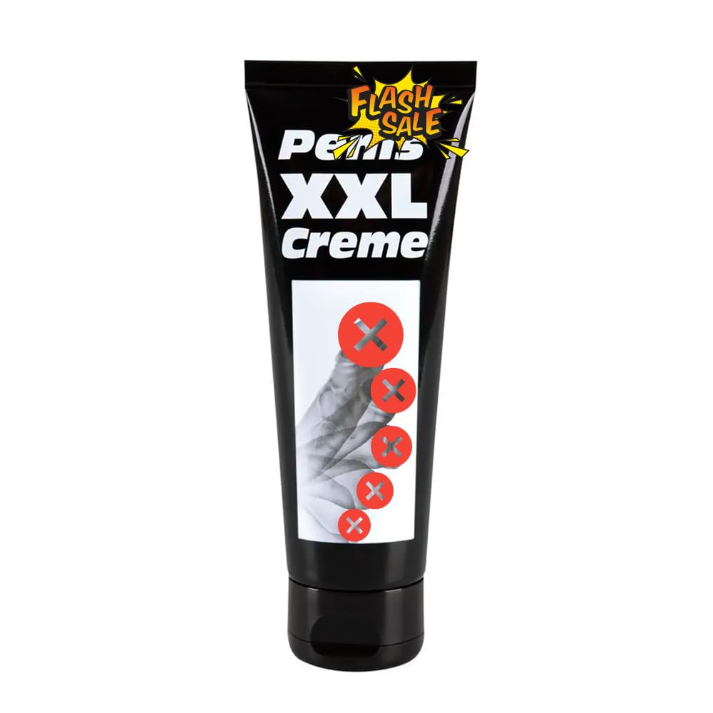 Front view of XXL Male Enhancement Creme bottle