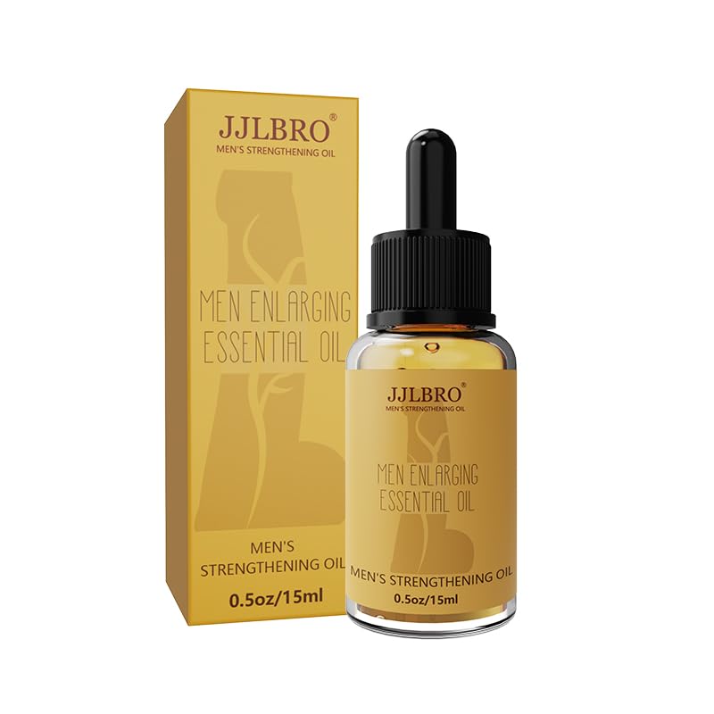 Bottle of Male Enhancement Oil for Men