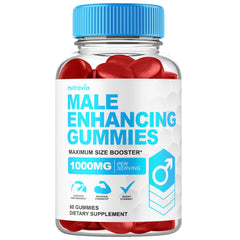 Hero image of Male Enhancing Gummies bottle with 60 gummies