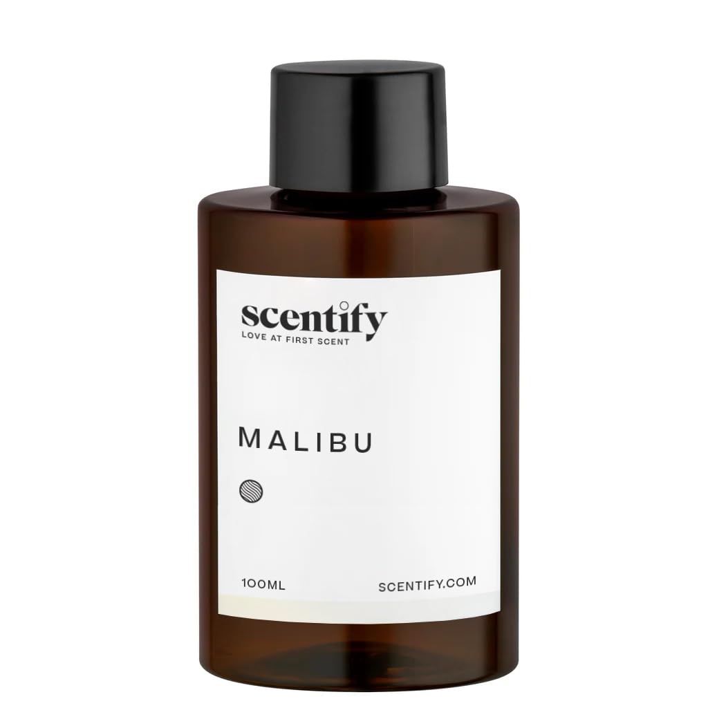 Malibu diffuser scent with lemon white tea thyme cedar musk 100ml