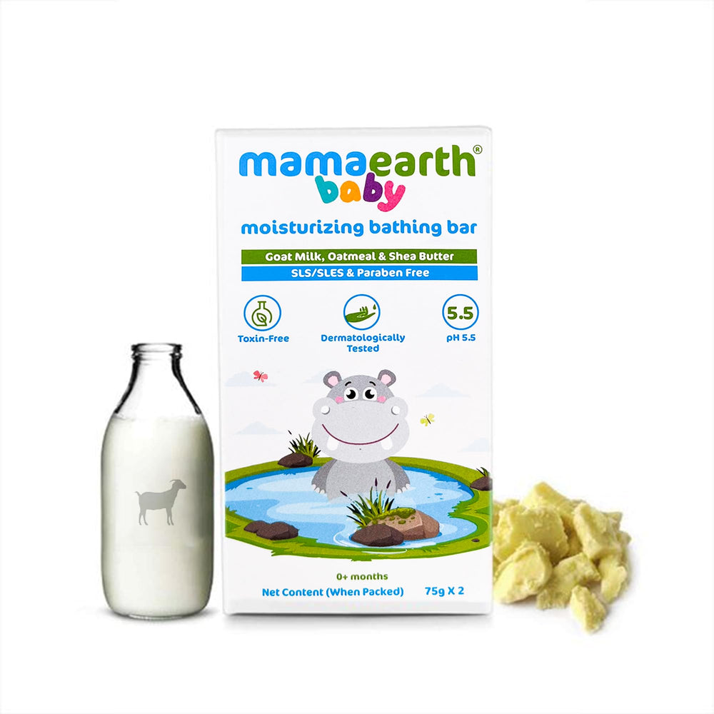 Product image: MAMAEARTH Baby Bathing Bar with packaging