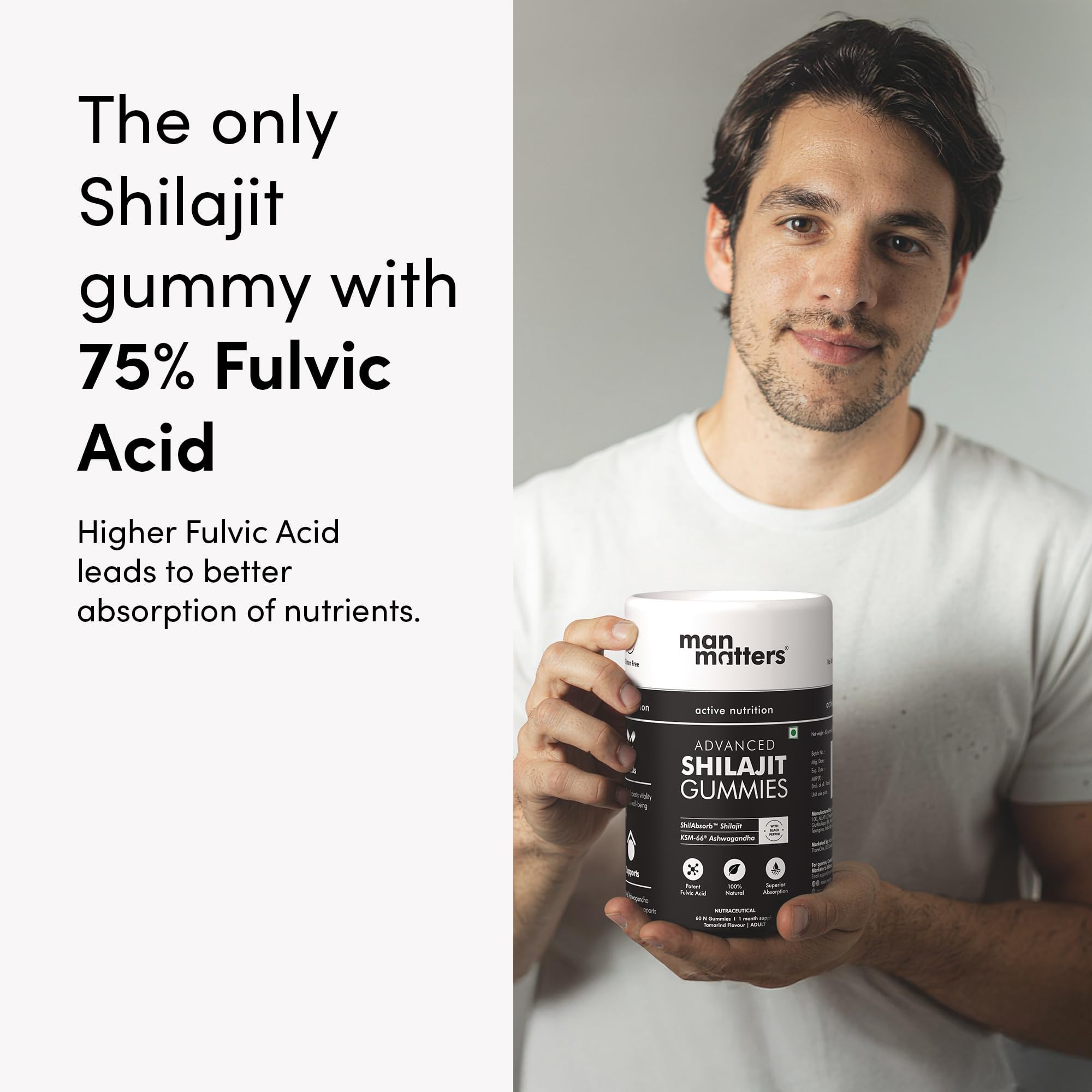 Independent lab certificate for Shilajit Gummies
