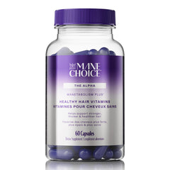 Front view of Manetabolism Plus bottle
