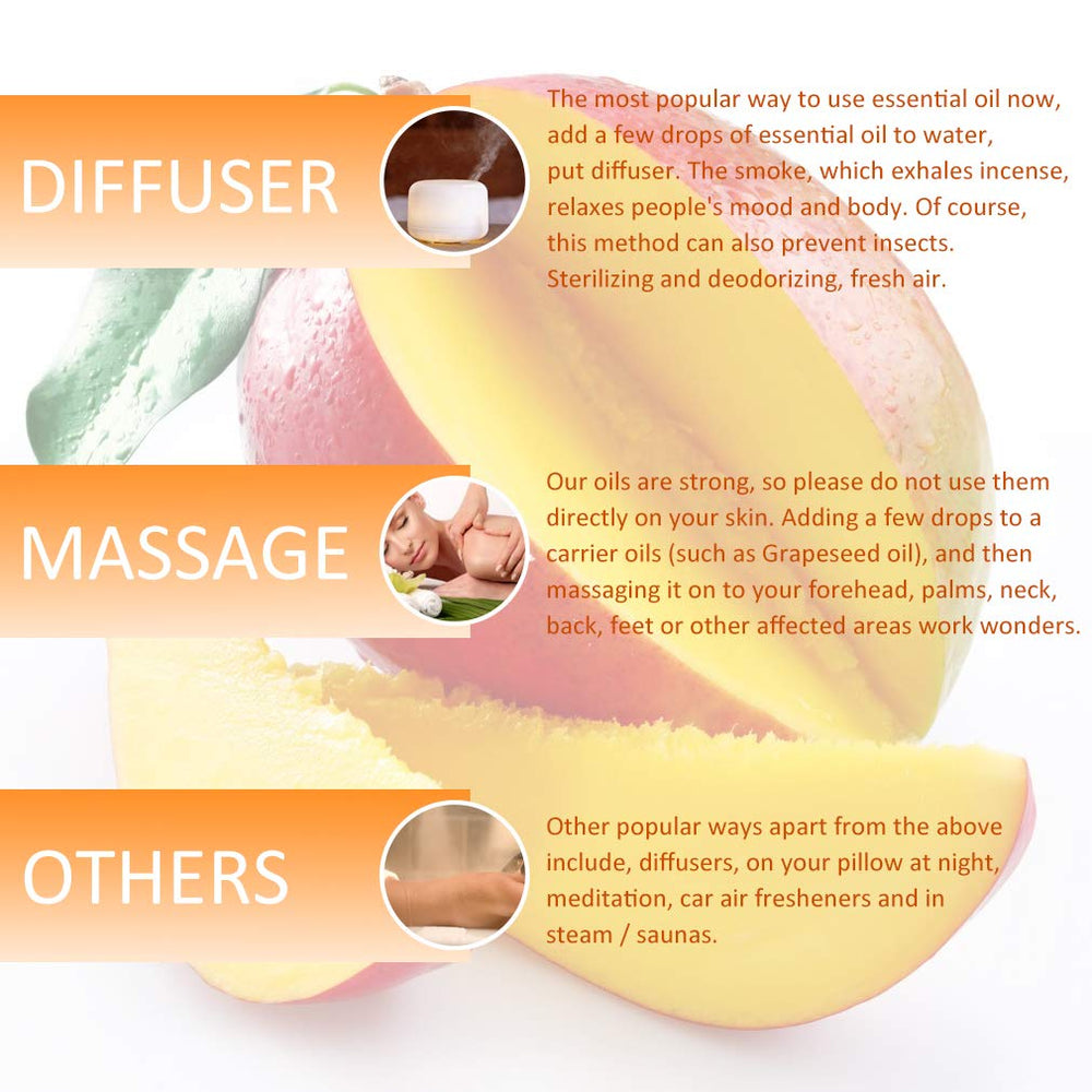 Mango essential oil use for yoga and meditation