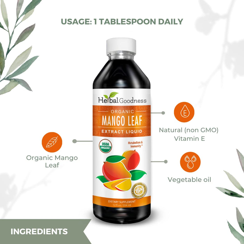 African mango leaf extract imagery for general wellness