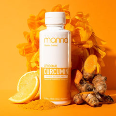 Manna Vitamins Evolved Liposomal Curcumin bottle front view