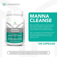 Label of Mannatech Digestive Enzymes and Probiotics bottle