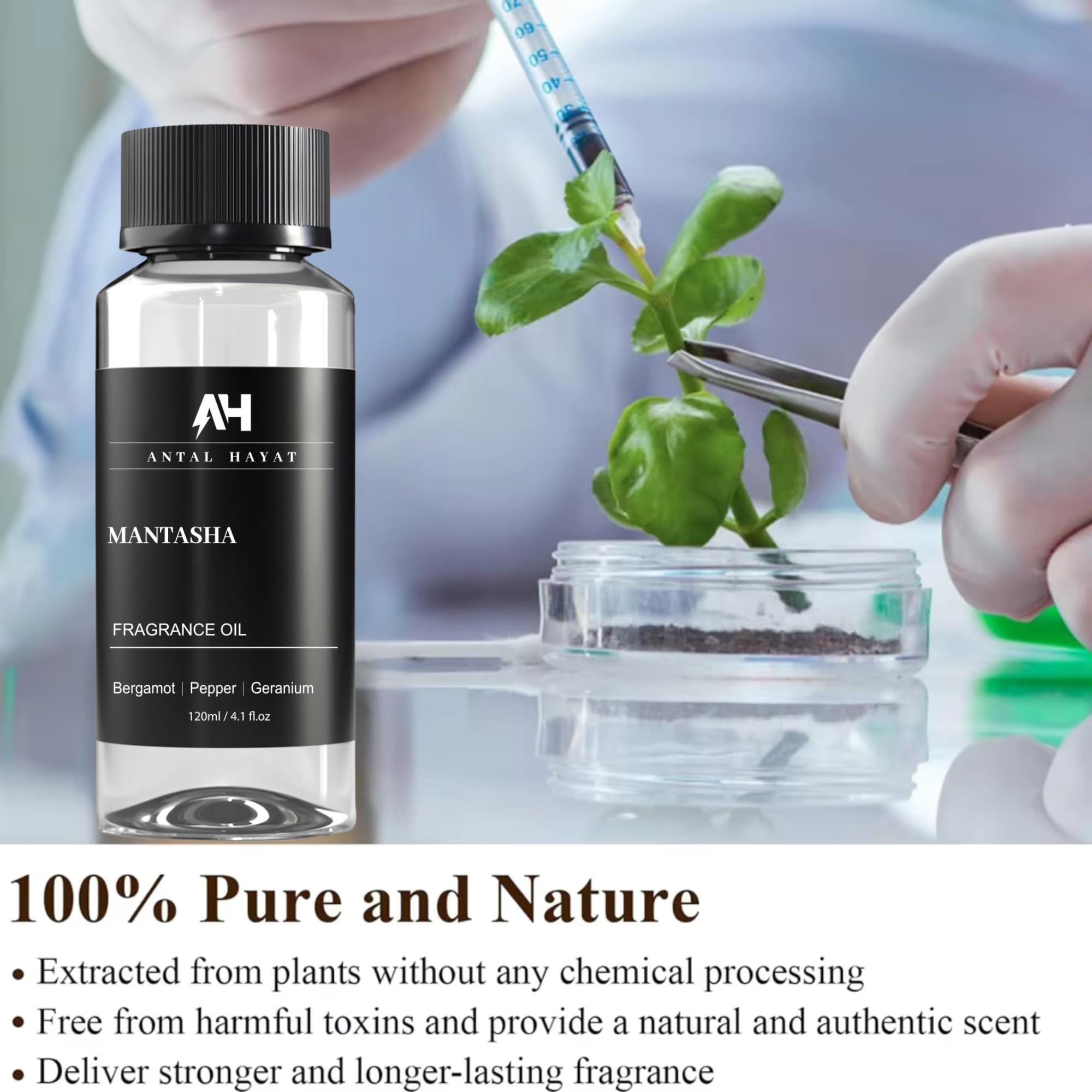 Mantasha diffuser oil used with waterless diffuser