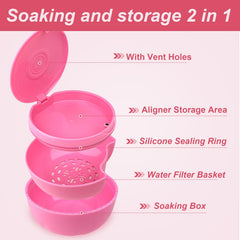 Close-up of leak-proof silicone seal