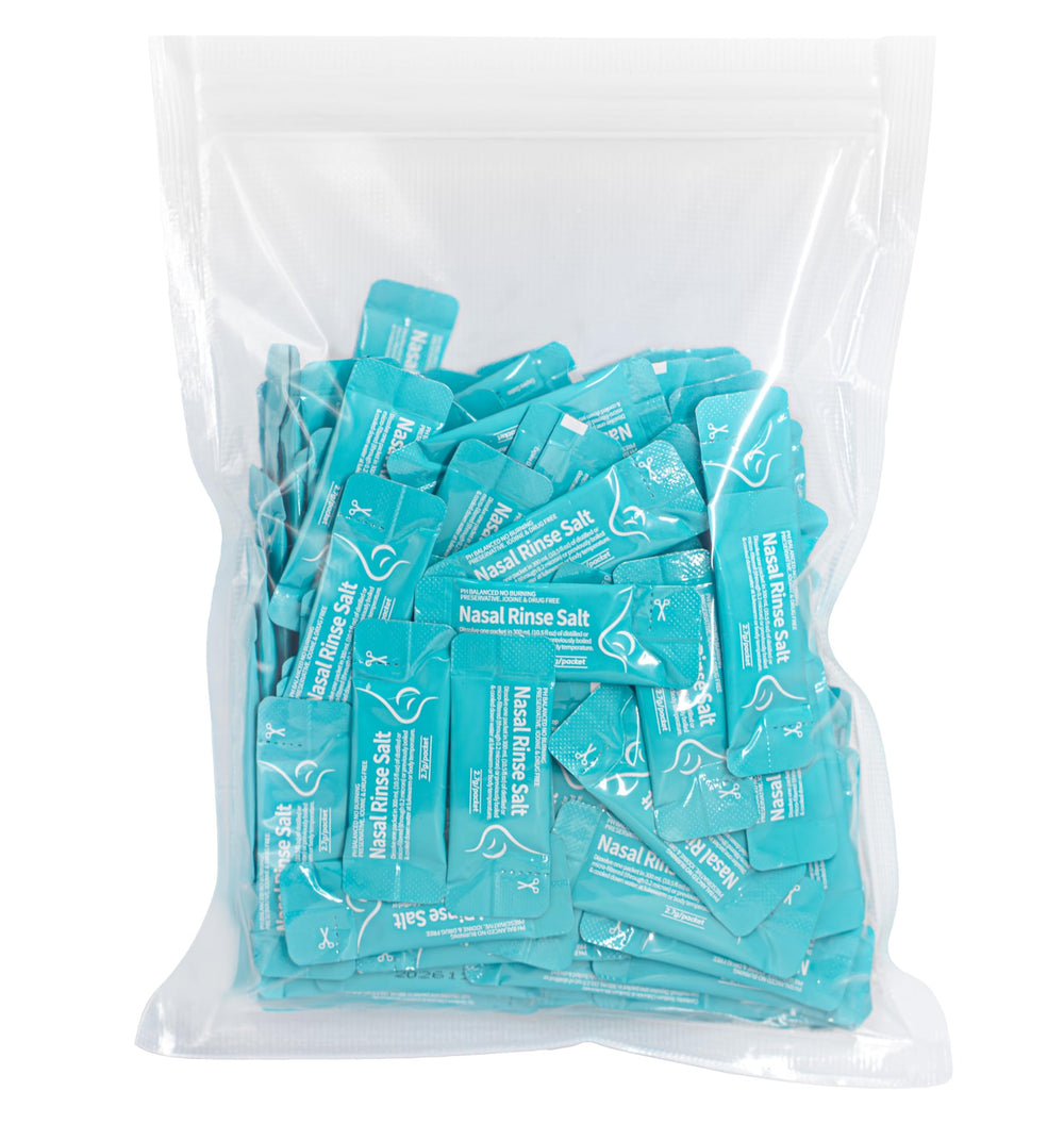 MAOEVER daily nasal-care routine with pre-measured packets