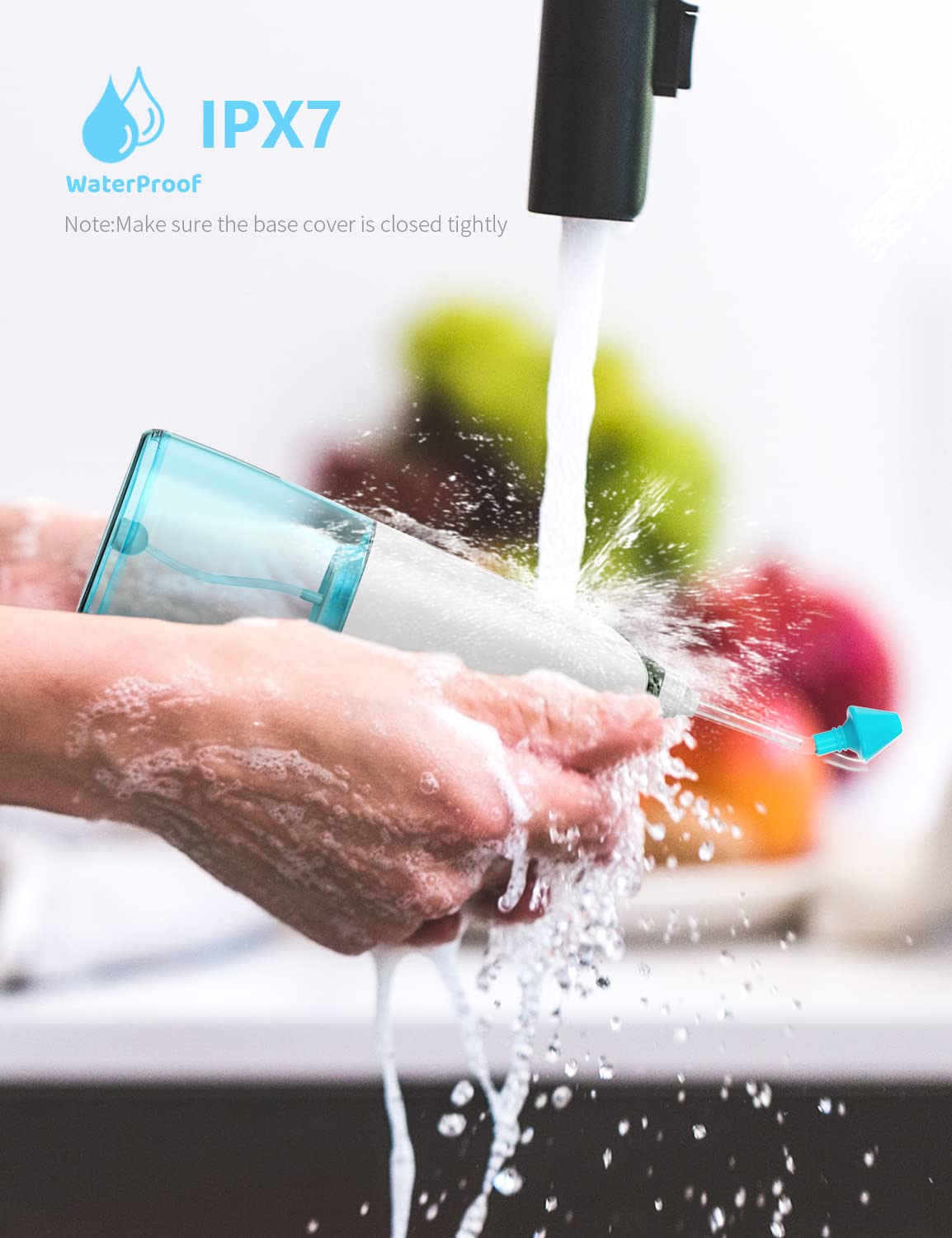 MAOEVER nasal-irrigation-300ml-tank provides ample solution for thorough cleansing.