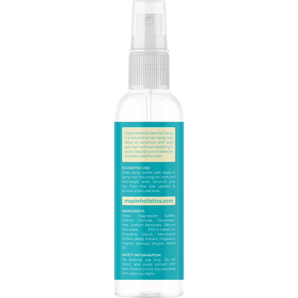 Maple Holistics root lifter spray boosts volume at the roots.